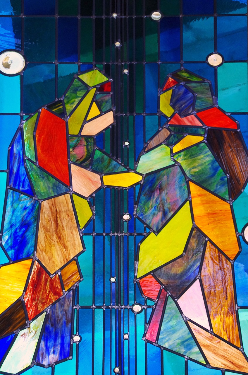 stained glass, annunciation, seizures, savoie, light, color, catholic, glass, annunciation, annunciation, annunciation, annunciation, annunciation